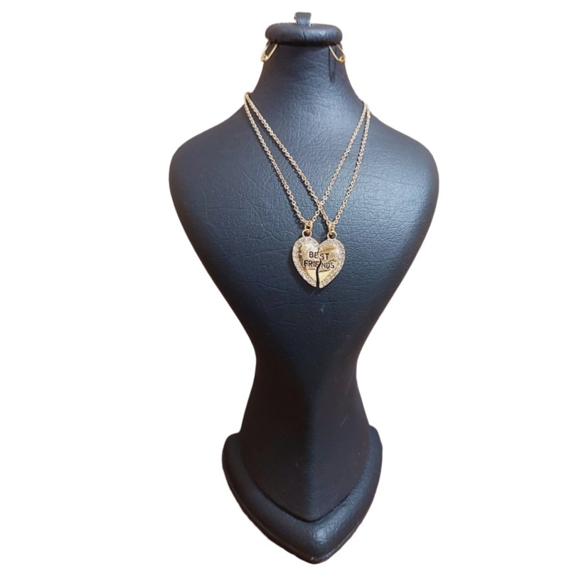 گردنبند زنانه اکسسورایز مدل قلب شکسته