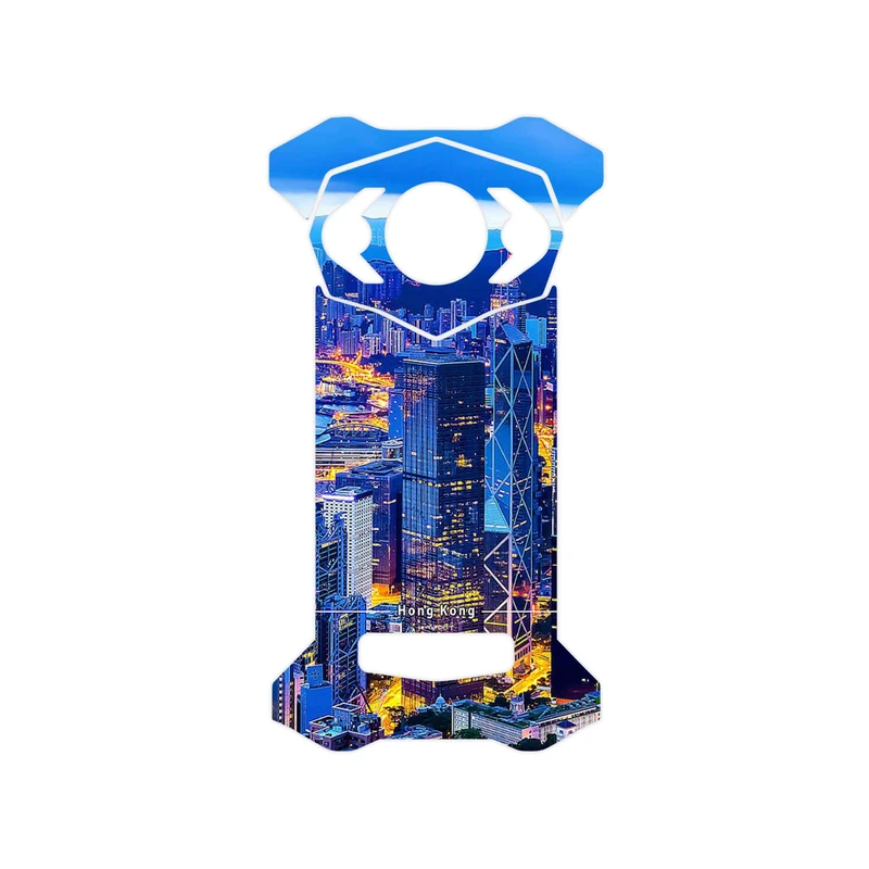 برچسب پوششی ماهوت مدل Hong Kong City مناسب برای گوشی موبایل دوجی S98 Pro