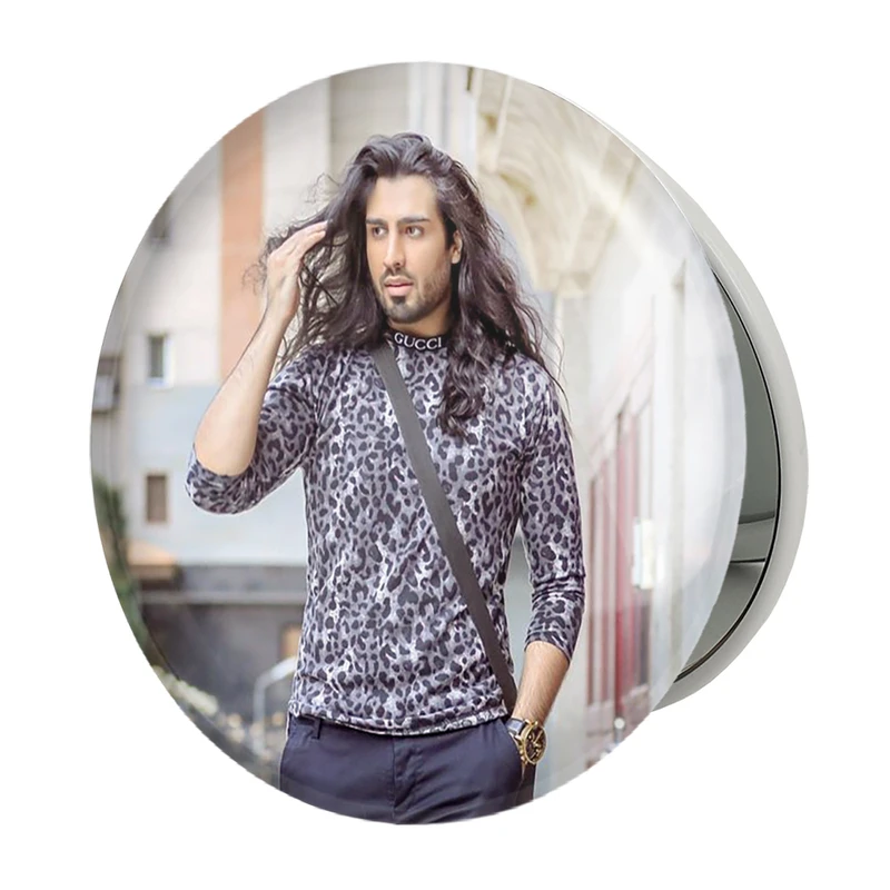 آینه جیبی خندالو طرح ماکان بند مدل تاشو کد 27299 