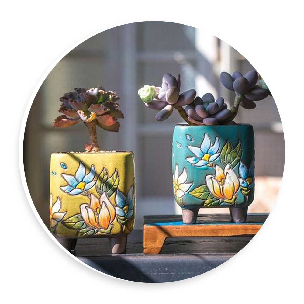 دیوارکوب طرح گلدن های کاکتوس مدل wtb475