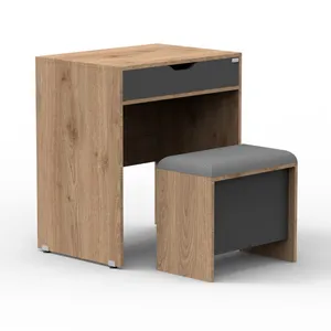 میز آرایش هیراد مدل U113-MDF به همراه صندلی