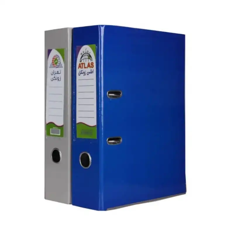 زونکن اطلس زونکن مدل لبه فلزی قفل دار  A4-08 بسته 2 عددی