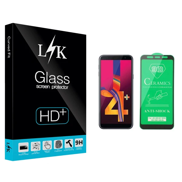 محافظ صفحه نمایش سرامیکی ال کی مدل +LITE مناسب برای گوشی موبایل سامسونگ Galaxy J4 Plus