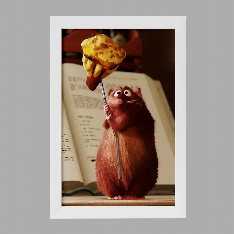 تابلو خندالو مدل موش سرآشپز (Ratatouille) کد F8330