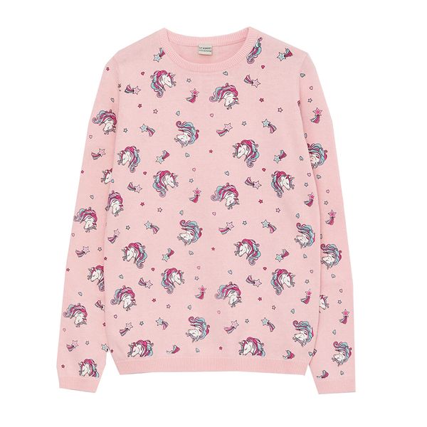 پلیور دخترانه ال سی وایکیکی مدل uni90