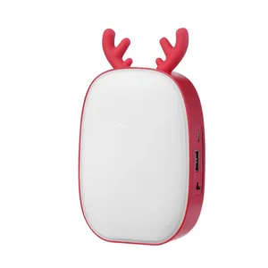 شارژر همراه و چراغ خواب طرح گوزن مدل Deer ظرفیت 1200 میلی آمپر ساعت