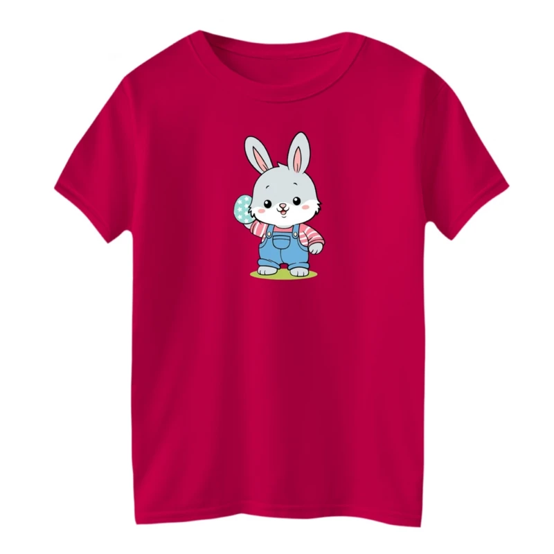 تی شرت آستین کوتاه بچگانه مدل خرگوش فانتزی کد04