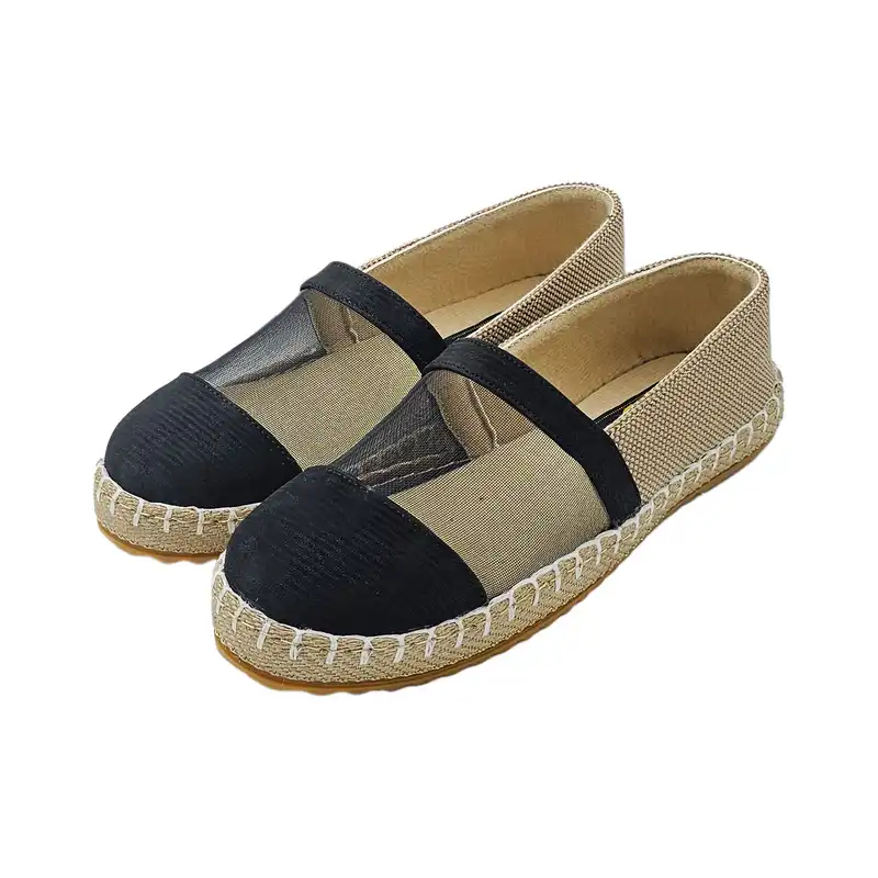 کفش روزمره زنانه سیی مدل کنفی توری کد 2112