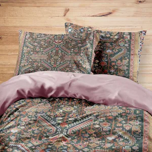 سرویس روتختی مدوپد طرح فرش تبریز مدل C-Tabriz26 یک نفره 4 تکه