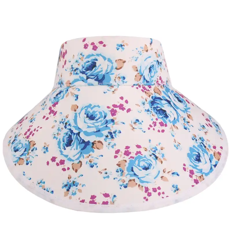 کلاه آفتابگیر زنانه طرح گل کد PJ-109152