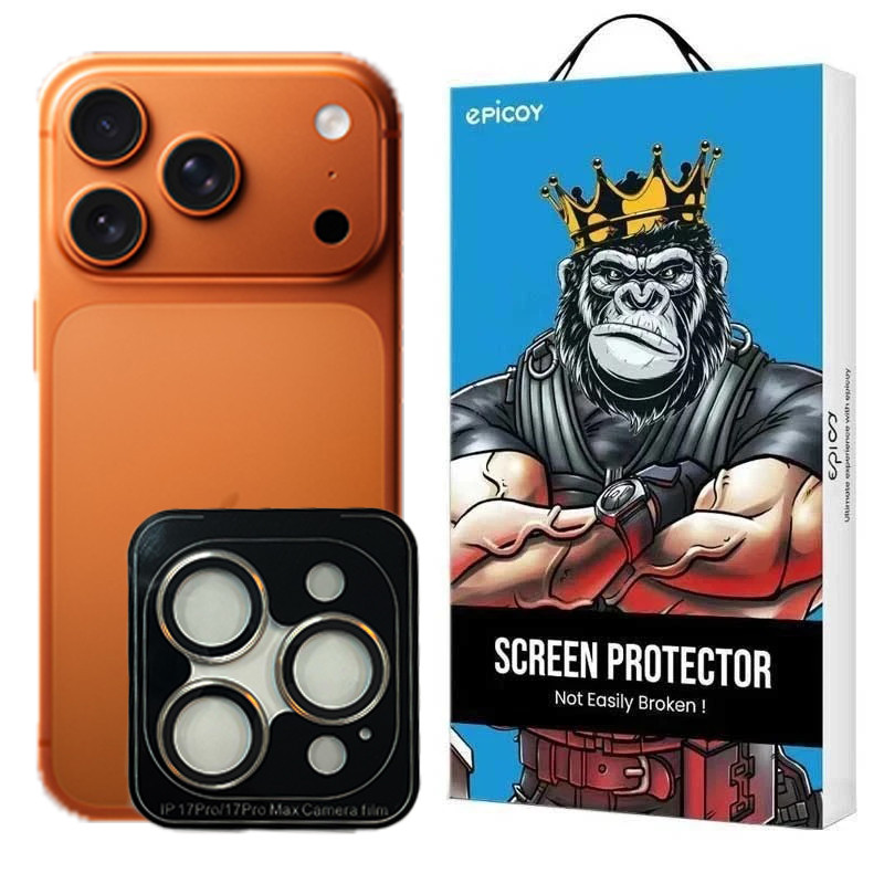محافظ لنز دوربین اپیکوی مدل HD-ColorLenz مناسب برای گوشی موبایل اپل iPhone 17 Pro Max / 17 Pro