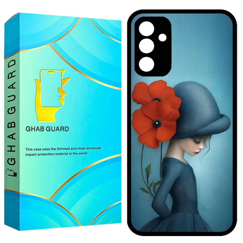 کاور قاب گارد طرح دختر مدل GCHPA34 مناسب برای گوشی موبایل سامسونگ Galaxy A34 5G