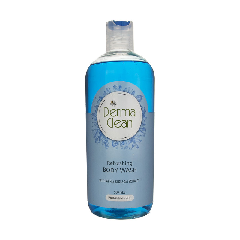 شامپو بدن درماکلین مدل شکوفه سیب حجم 500 میلی لیتر