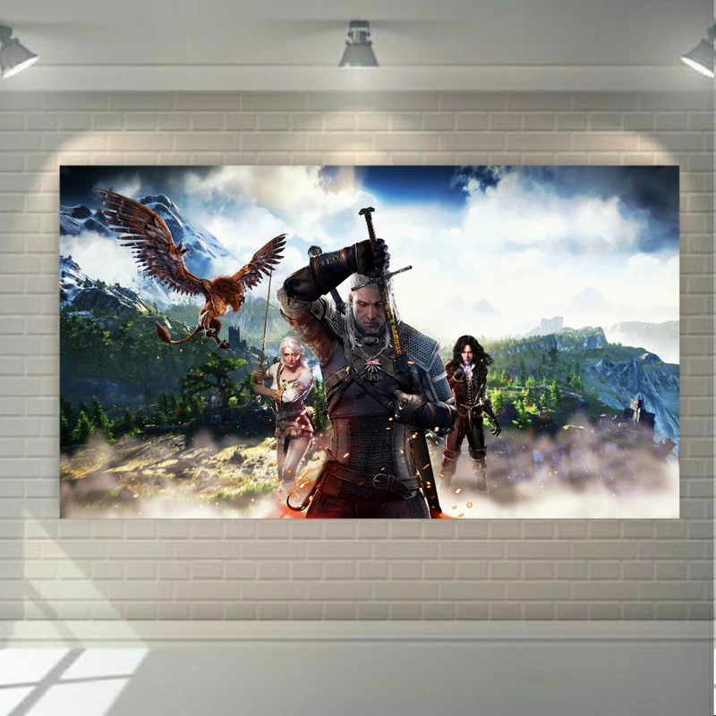 پوستر دیواری طرح گیم ویچر مدل LP206  