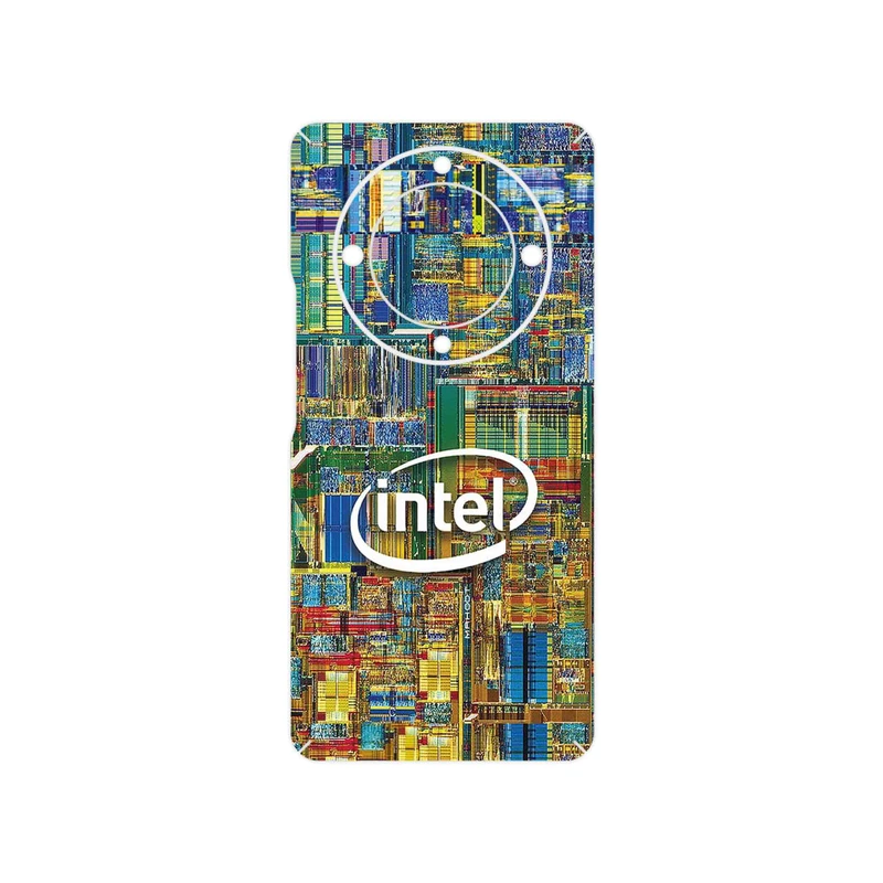 برچسب پوششی ماهوت مدل Intel مناسب برای گوشی موبایل آنر X9a