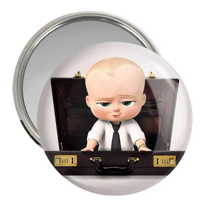 آینه جیبی خندالو مدل بچه رئیس Boss Baby  کد 10334