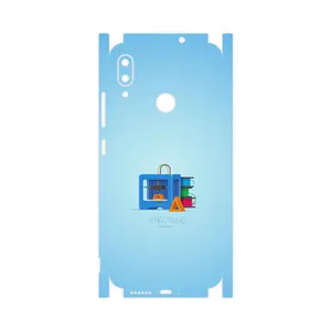 MAHOOT 3D Printer-FullSkin Cover Sticker for Motorola Moto E6 Plus