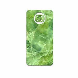 MAHOOT Green-Crystal-Marble Cover Sticker for Xiaomi Redmi Note 9T