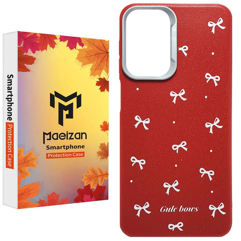 کاور پاییزان مدل Red Papillon طرح پاپیون مناسب برای گوشی موبایل شیائومی Poco X7Pro