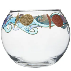 تنگ شیشه ای طرح ماهی کد 0014