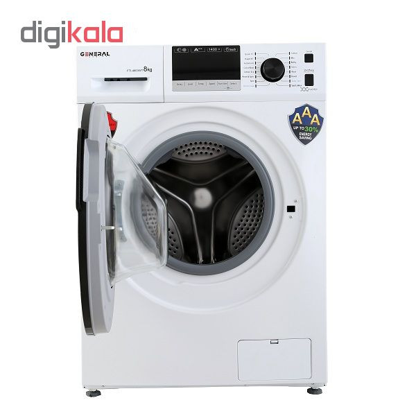 ماشین لباسشویی جنرال آدمیرال مدل FTI 4803 ظرفیت 8 کیلوگرم