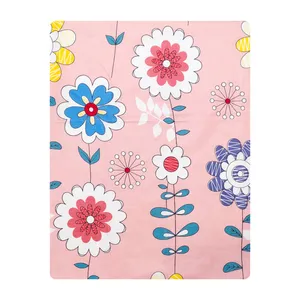 ملحفه آدنو مدل پئونی کد CH74 یک نفره سایز 140x250 سانتی متر