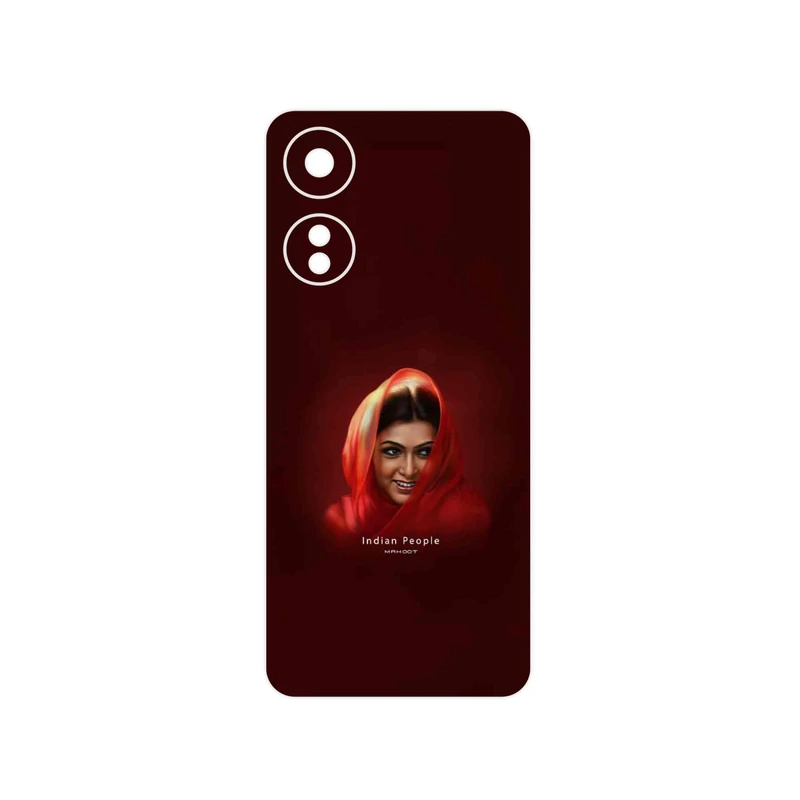 برچسب پوششی ماهوت مدل Portrait of an Indian Woman مناسب برای گوشی موبایل آنر X5 Plus