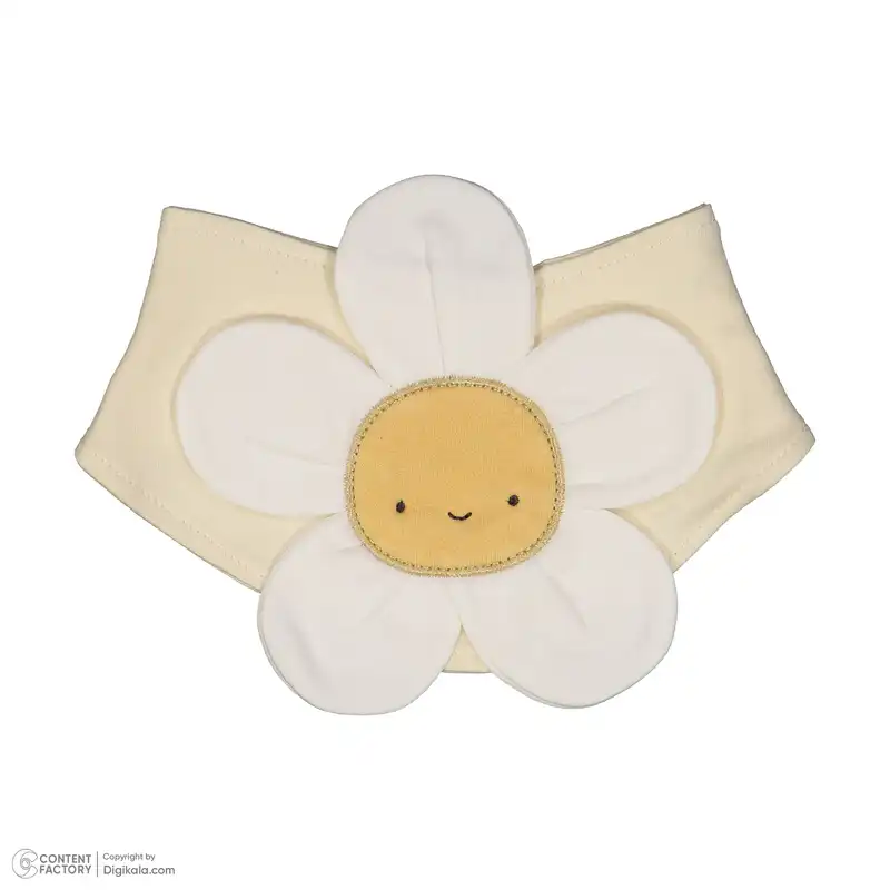 ست 3 تکه لباس نوزادی ایندیگو مدل 5018 رنگ کرم