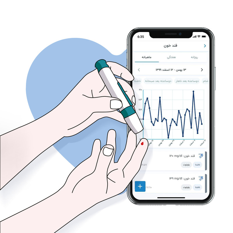 دستگاه تست قند خون اینفوپیا مدل Easy Gluco Pro به همراه کارت اشتراک پزشک سیناکر 3 ماهه و 2 بسته نوار 50 عددی