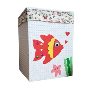 سبد رخت چرک کودک مدل fish کد 8