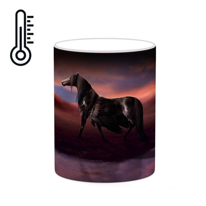 ماگ حرارتی کاکتی مدل اسب کد mgh24126