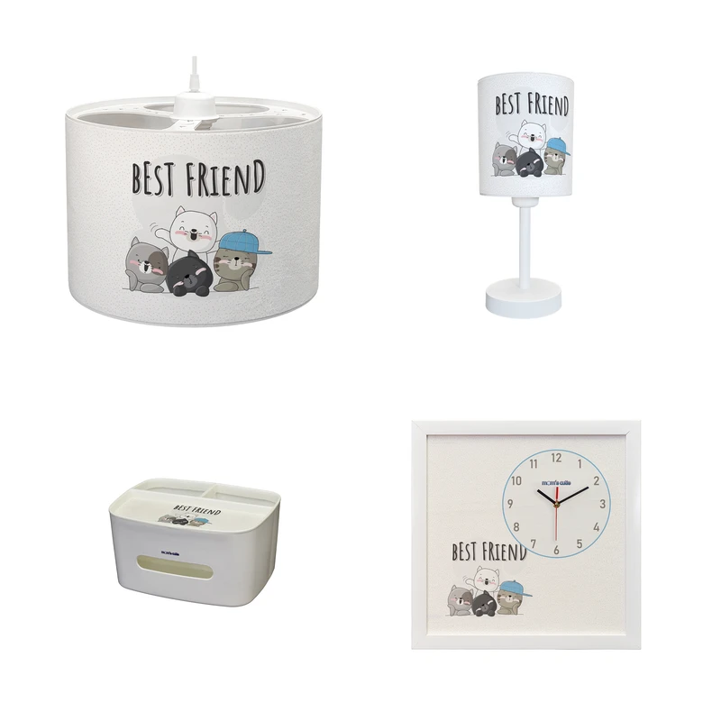 ست لوستر کودک مامز کیوتی مدل PL-93 بسته 4 عددی