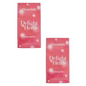 کاندوم چرچیلز مدل Sh0106.2 مجموعه  2 عددی 