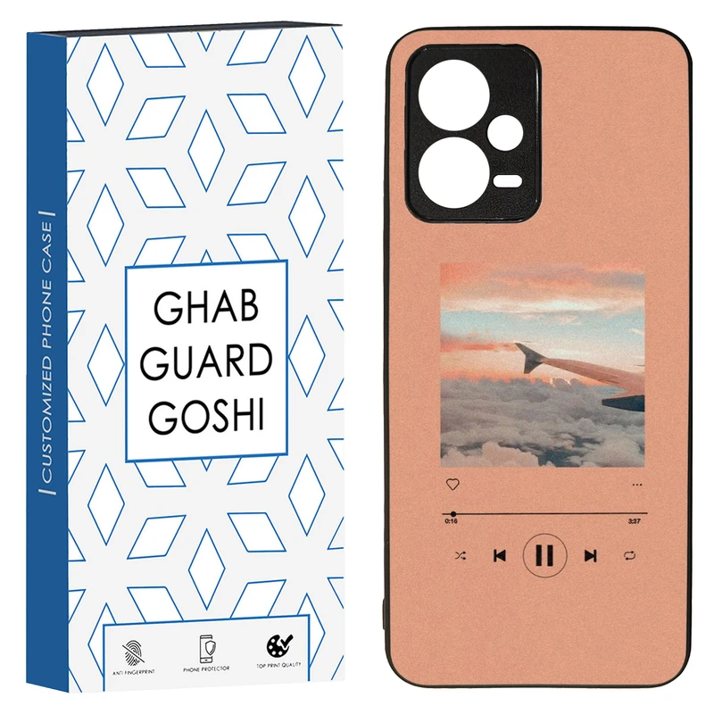 کاور قاب گارد گوشی طرح موزیک کد TPU-266 مناسب برای گوشی موبایل شیائومی Redmi Note 12 5G / Poco X5 5G