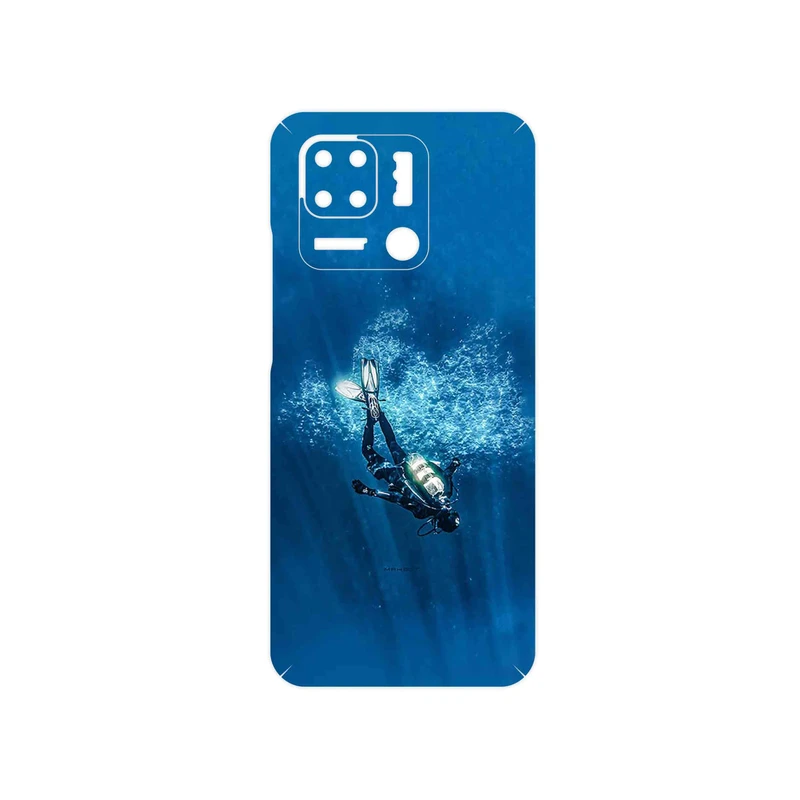 برچسب پوششی ماهوت مدل Scuba_Diving مناسب برای گوشی موبایل شیائومی Redmi 10 Power