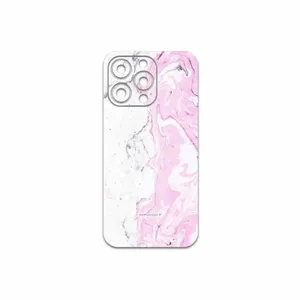 MAHOOT Blanco-Pink-Marble Cover Sticker for Apple iPhone 13 Pro Max