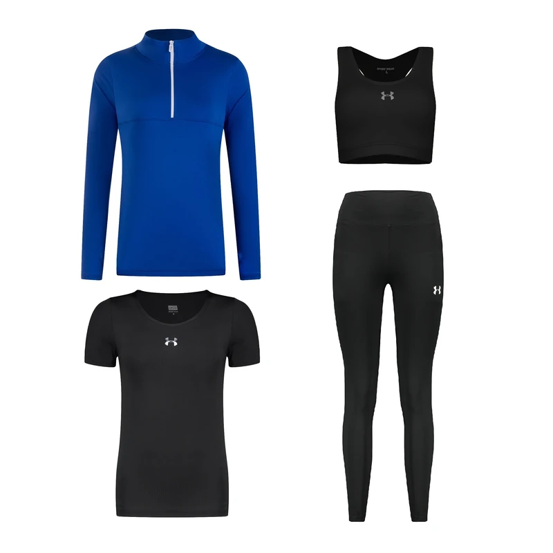 ست چهار تکه لباس ورزشی زنانه مدل 1801-4104-276-7101