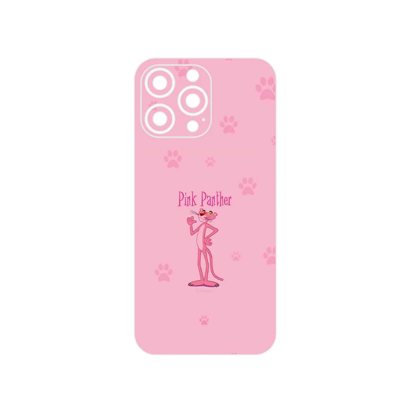 برچسب پوششی ماهوت مدل The Pink Panther مناسب برای گوشی موبایل اپل iPhone 14 Pro Max