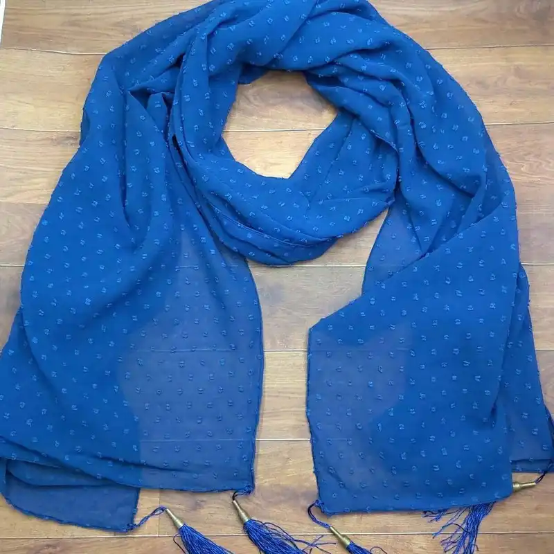 شال زنانه مدل حریر اشکی