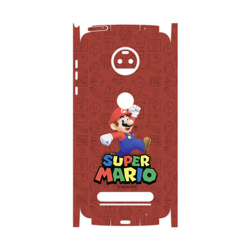 برچسب پوششی ماهوت مدل Super-Mario-Game-FullSkin مناسب برای گوشی موبایل موتورولا Moto Z2 Force