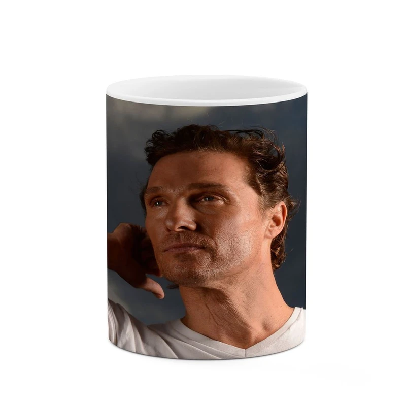 ماگ کاکتی طرح Matthew McConaughey مدل mgh26903