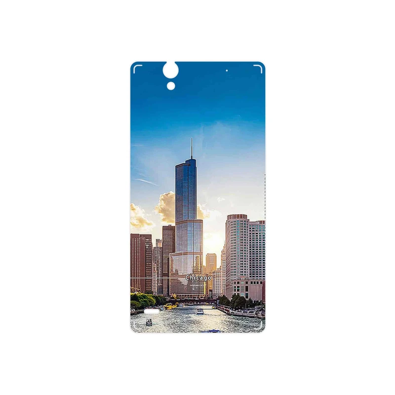 برچسب پوششی ماهوت مدل City of Chicago مناسب برای گوشی موبایل سونی Xperia C4