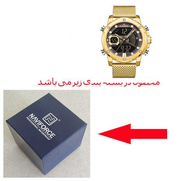 ساعت مچی عقربهای مردانه نیوی فورس مدل NF 9172 BG ساعت مچی عقربهای مردانه نیوی فورس مدل NF 9172 BG