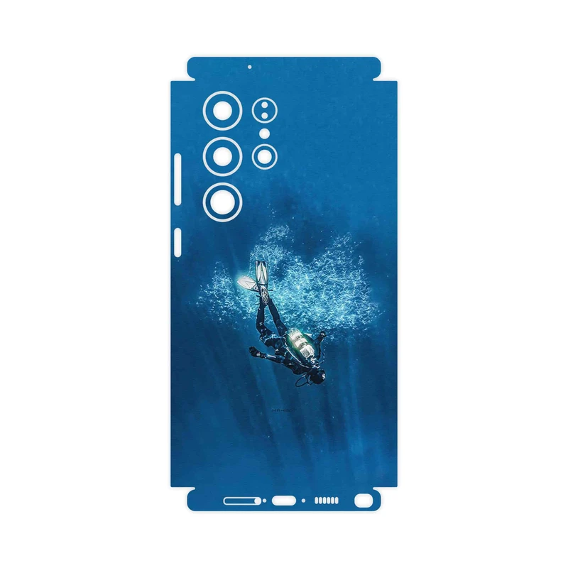 برچسب پوششی ماهوت مدل Scuba_Diving-FullSkin مناسب برای گوشی موبایل سامسونگ Galaxy S23 Ultra