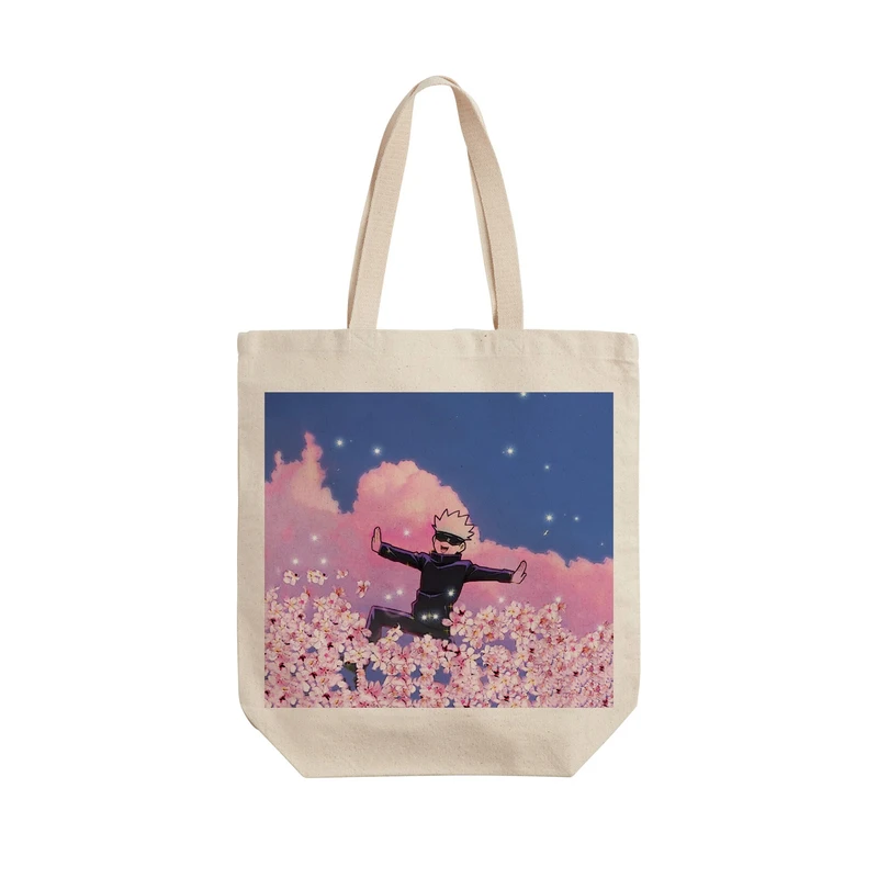 ساک خرید ترمه طراحان ایده مدل Jujutsu Kaisen کد strm0412 - L