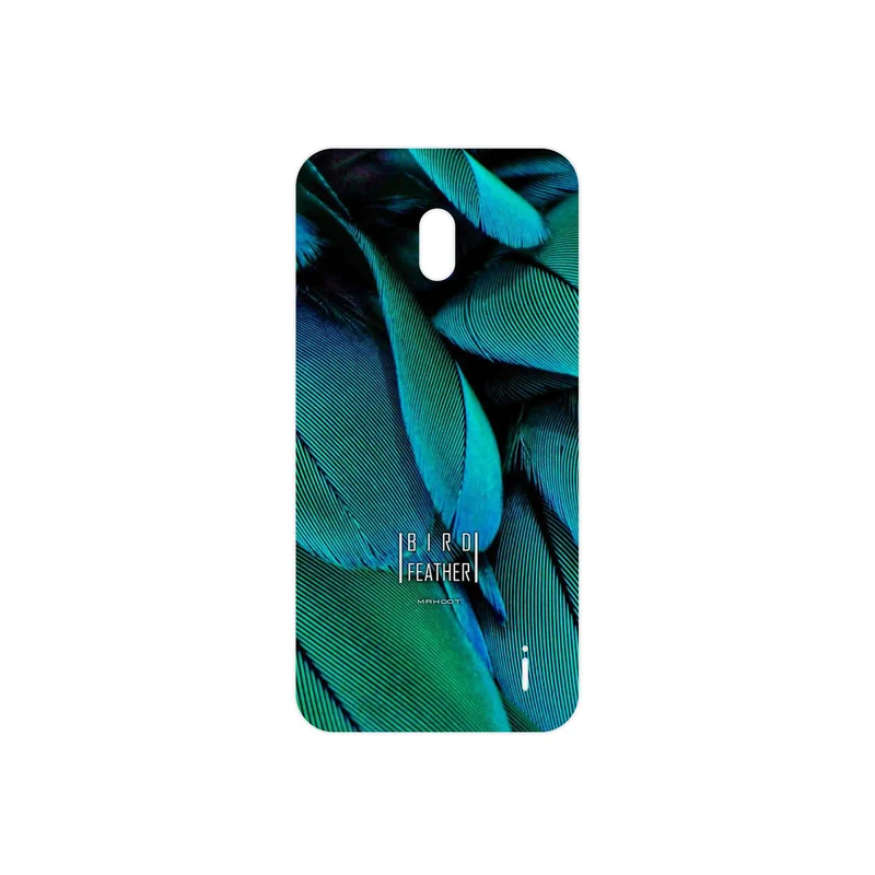 برچسب پوششی ماهوت مدل Green Feather مناسب برای گوشی موبایل نوکیا 2.2