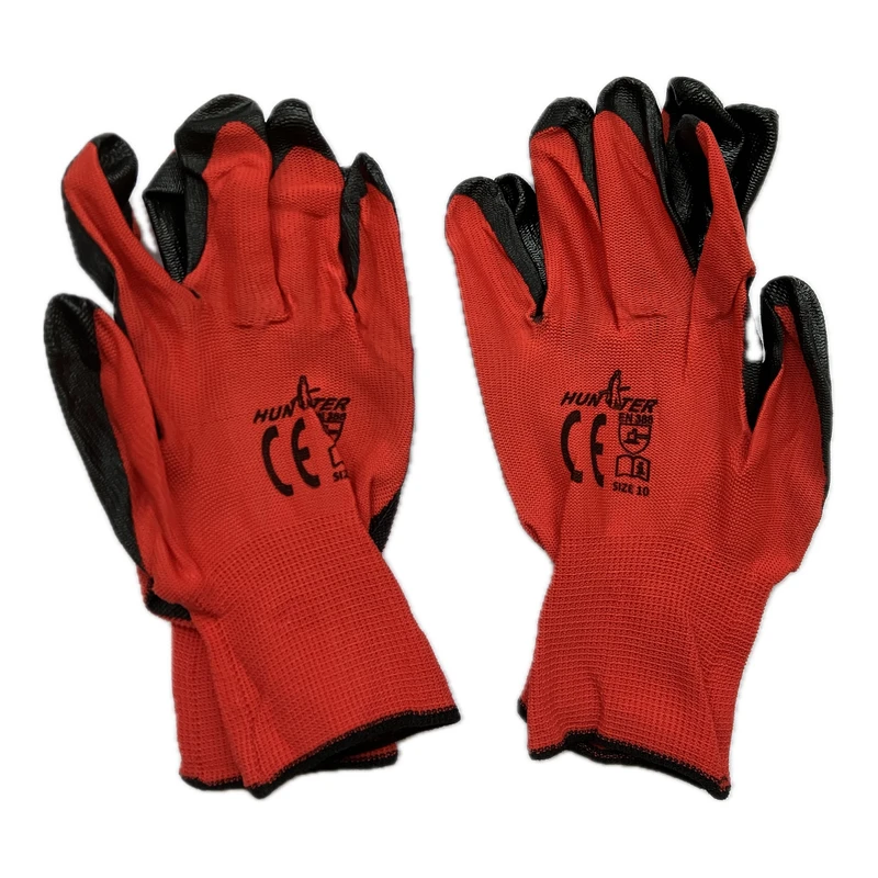 دستکش ایمنی هانتر مدل کف مواد مجموعه 2 عددی