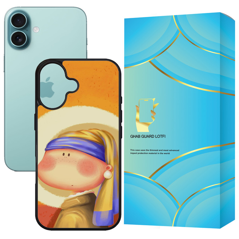کاور قاب گارد لطفی طرح مادرترزا مدل G16PL مناسب برای گوشی موبایل اپل iPhone 16 Plus