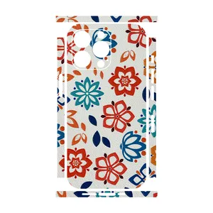Remax cover sticker Leth model flower design suitable for Apple iPhone 13 Pro mobile phone