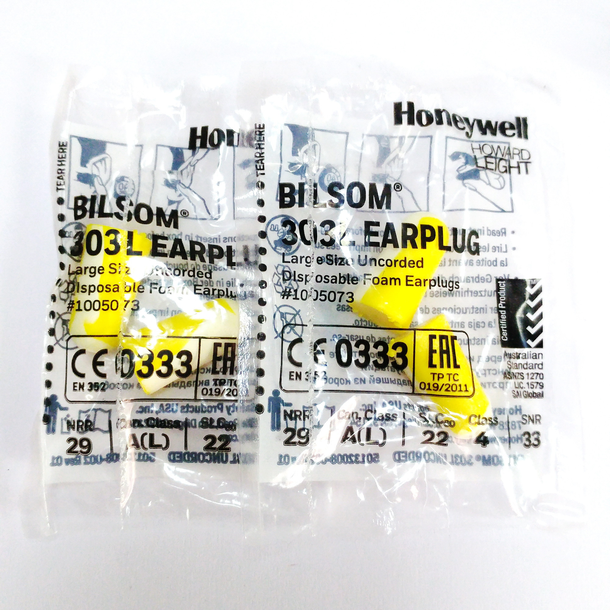 محافظ گوش هانیول مدل Bilsom 303L بسته 4 عددی